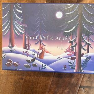 Van Cleef & Arpels Enchanted Forest Gift Box in Purple and Blue